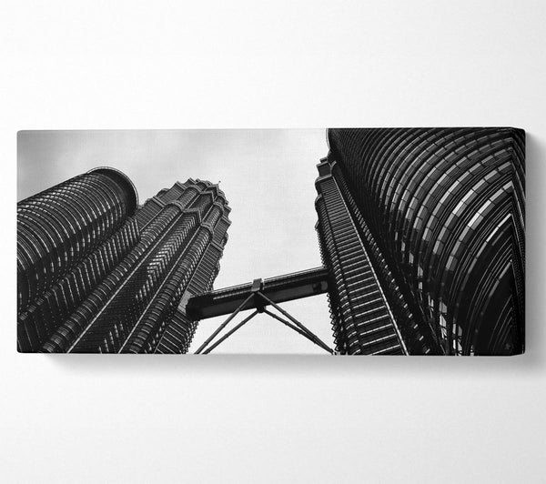 Petronas Towers Kuala Lumpur B n W