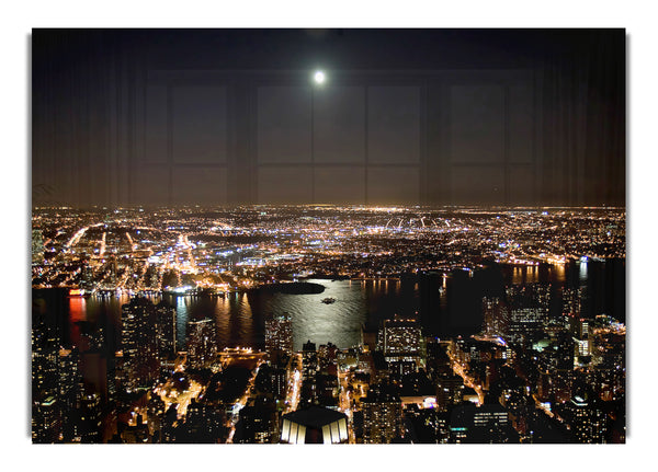 City Harbor Moonlight
