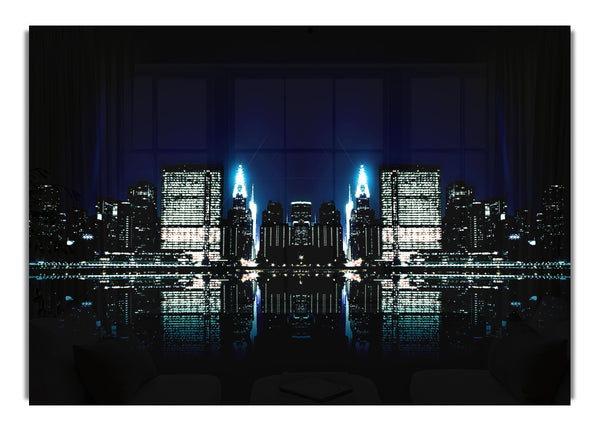 City Night Reflections