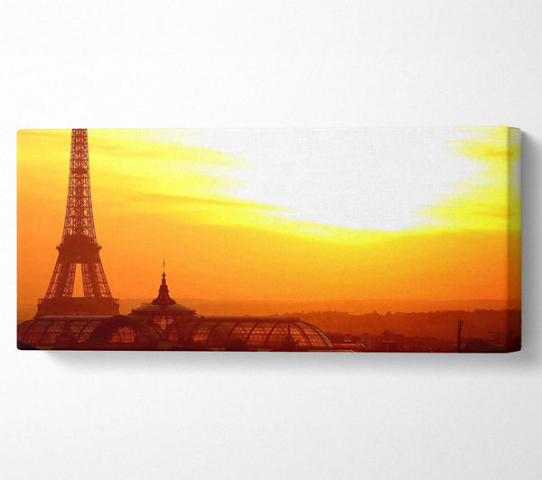 Eiffel Tower At Sunset