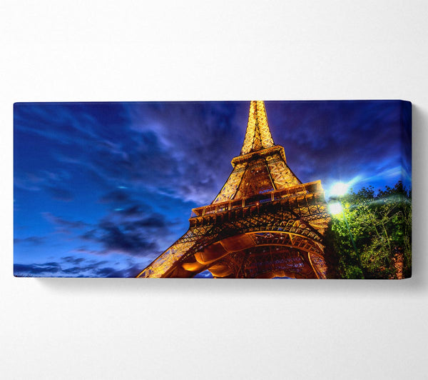 Eiffel Tower Golden Blues
