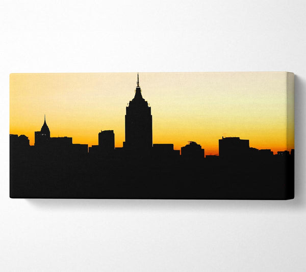 Empire State Building In Golden Sunlight