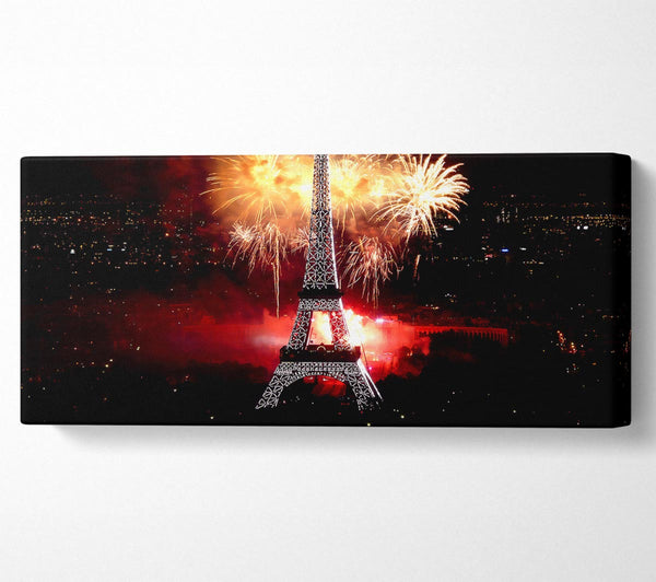Fireworks Eiffel Tower
