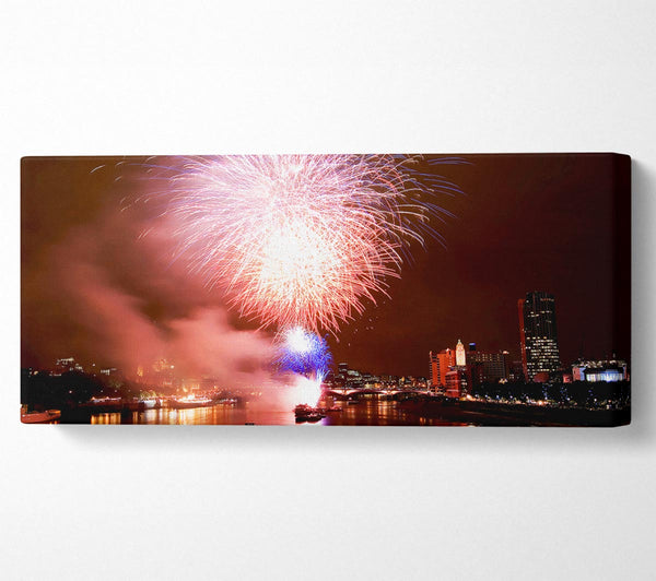 Fireworks On The Thames London