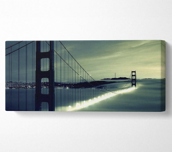 Golden Gate Bridge Light In The Fog