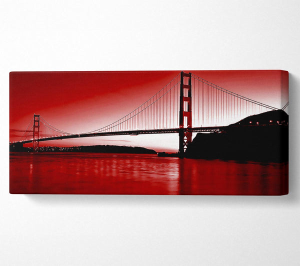 Golden Gate Bridge Red