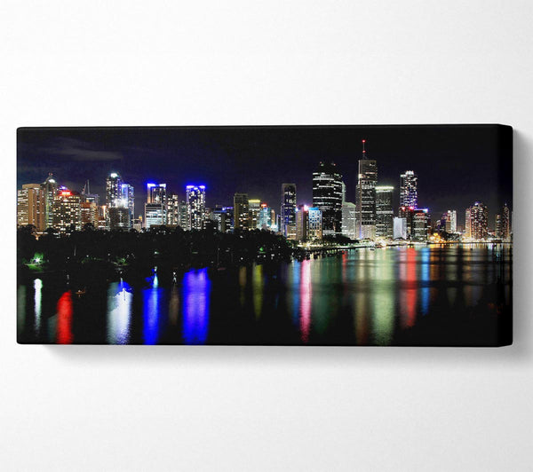 Hong Kong Rainbow Light Reflections
