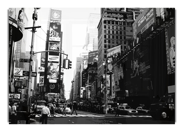 In The Heart Of Tokyo B~w