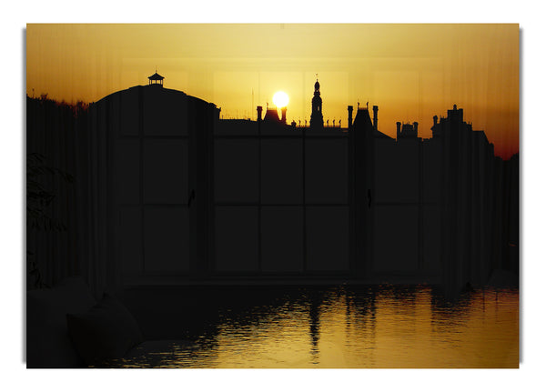 Italian City Sunset