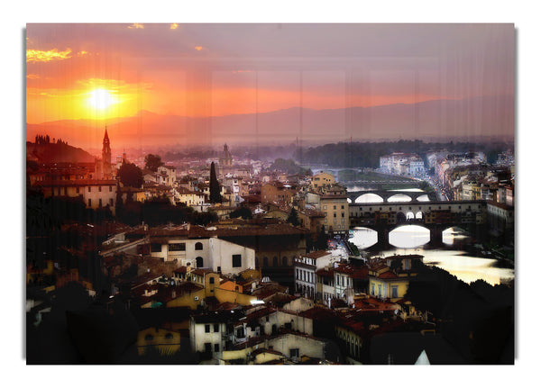 Italian Sunset Town