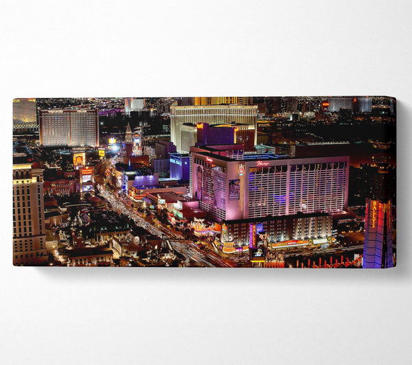 Las Vegas Strip Nachtlichter