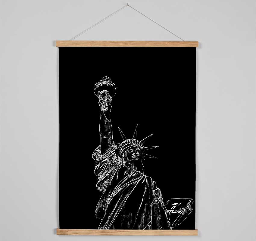 Liberty Hanging Poster - Wallart-Direct UK