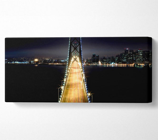 Lichter auf der Bay Bridge
