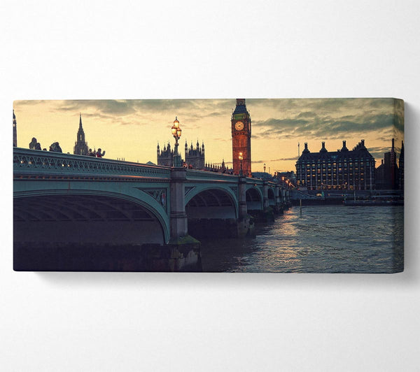 London in der Abenddämmerung
