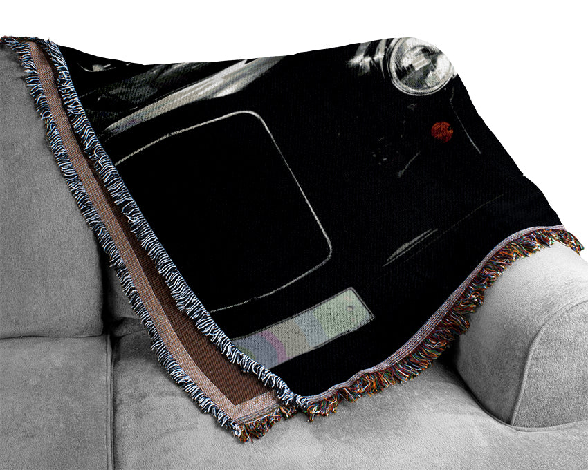 London Black Cabs Woven Blanket