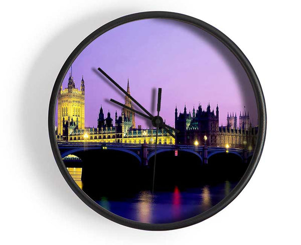 London Bridge City Lights Clock - Wallart-Direct UK
