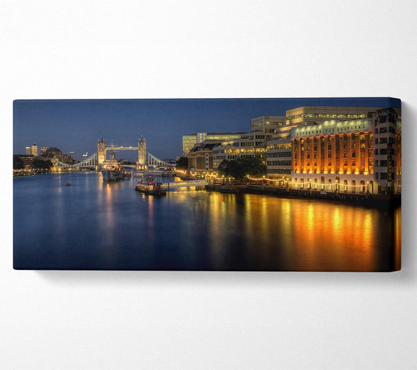 London Bridge Krankenhaus bei Nacht