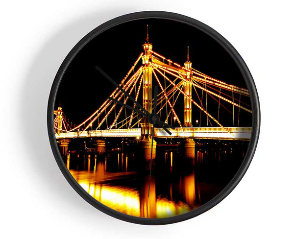 London Bridge Reflections Clock - Wallart-Direct UK