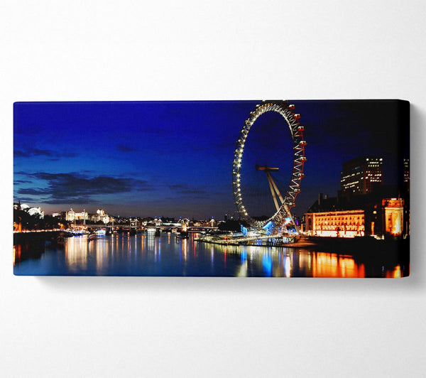 London Eye bei Nacht
