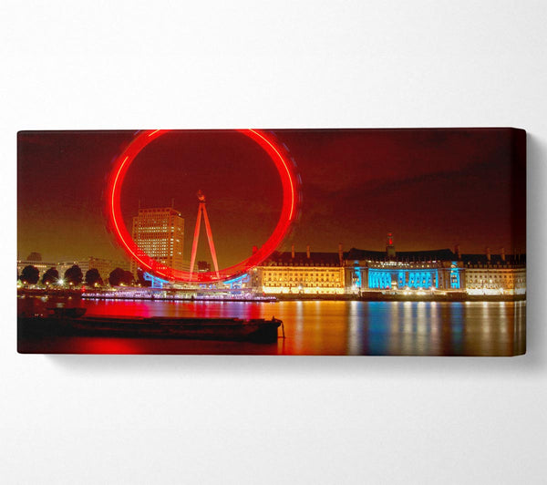 London Eye vom Victoria Embankment