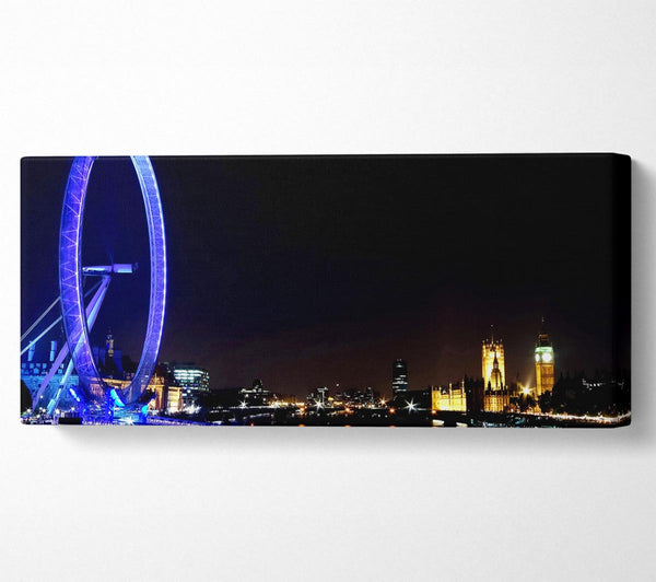 London Eye Blau Großbritannien