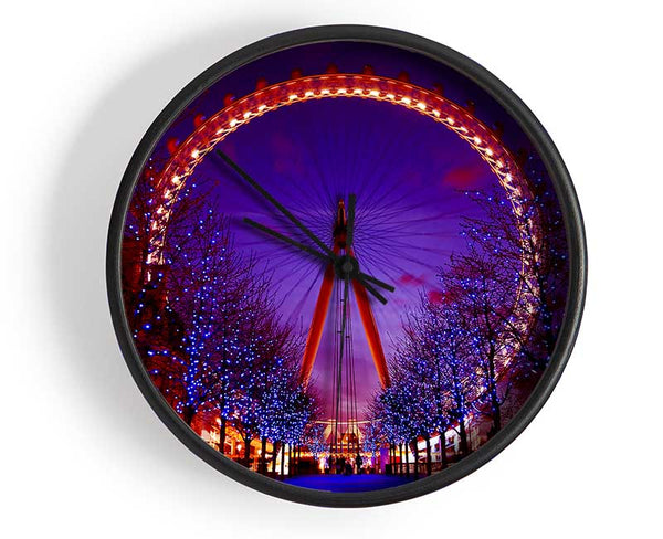 London Eye Night Lights Clock - Wallart-Direct UK