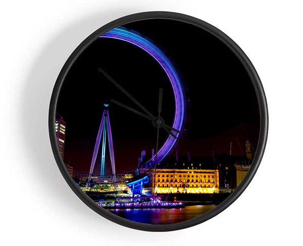 London Eye Speed Nights Clock - Wallart-Direct UK