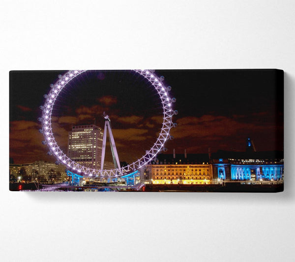 London Eye Wasserlichter