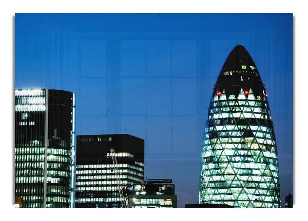 London Gherkin Nachtlichter