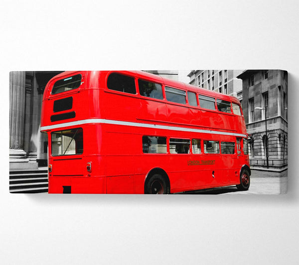 Roter Doppeldeckerbus in London