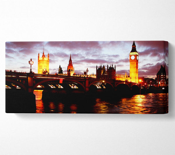 Reflexionen über die Themse in London