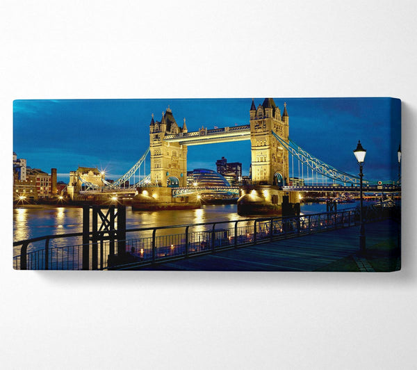 London Tower Bridge Nachtlicht