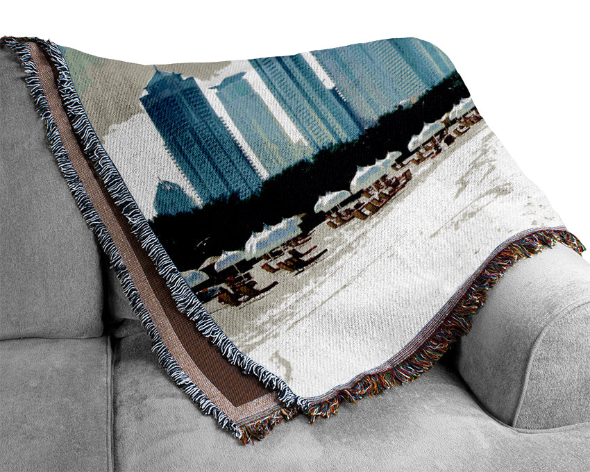 Miami Beach Woven Blanket