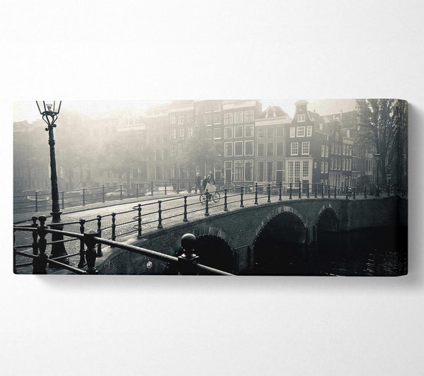 Nebliges Amsterdam