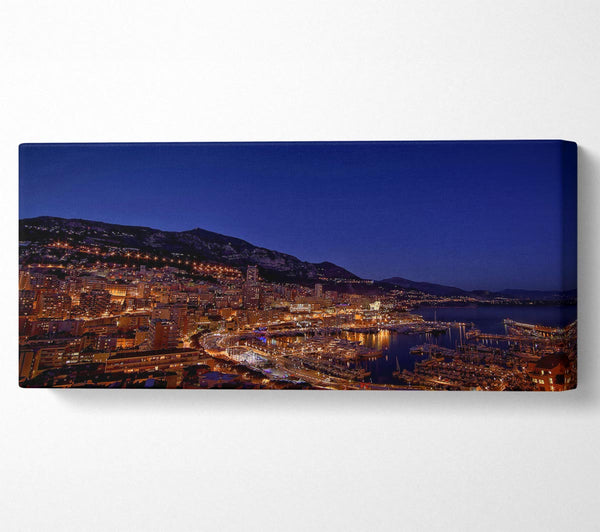 Nachtlichter von Monte Carlo
