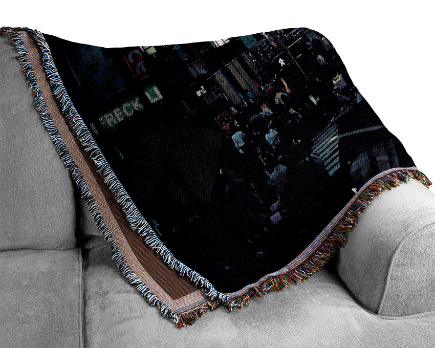 New York Roads Woven Blanket
