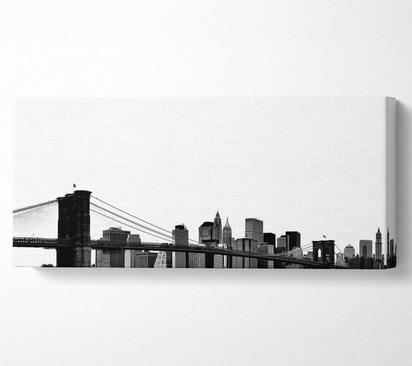 New York City Brooklyn Bridge Afar