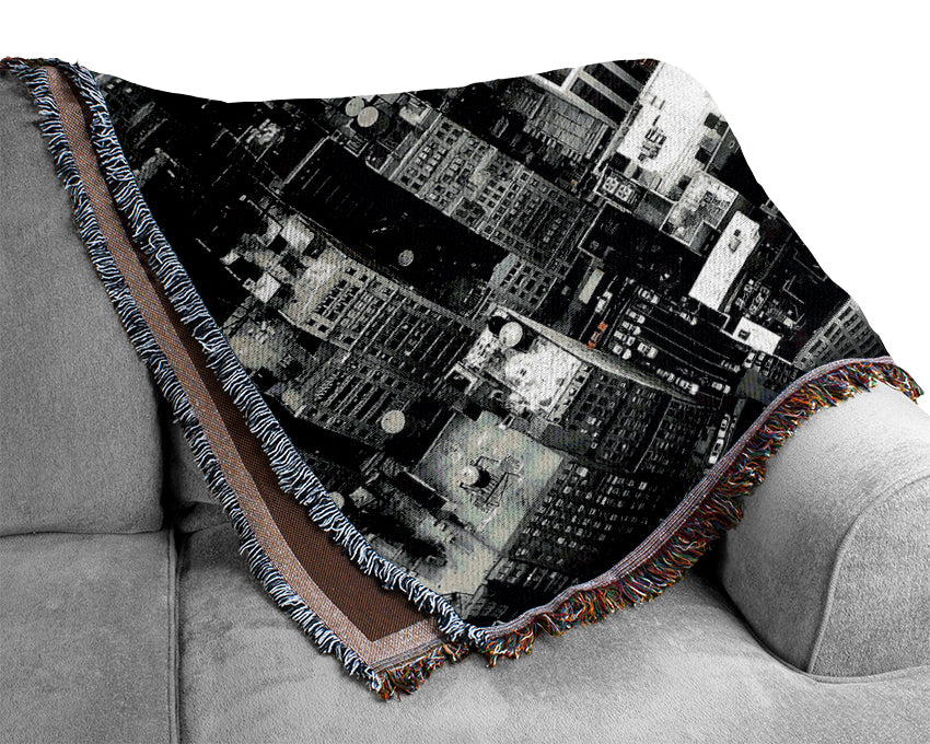 New York City Streets Woven Blanket