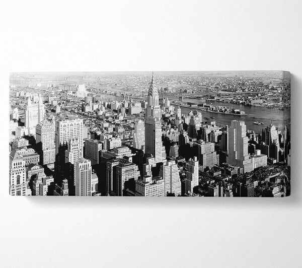 New York Retro B n W