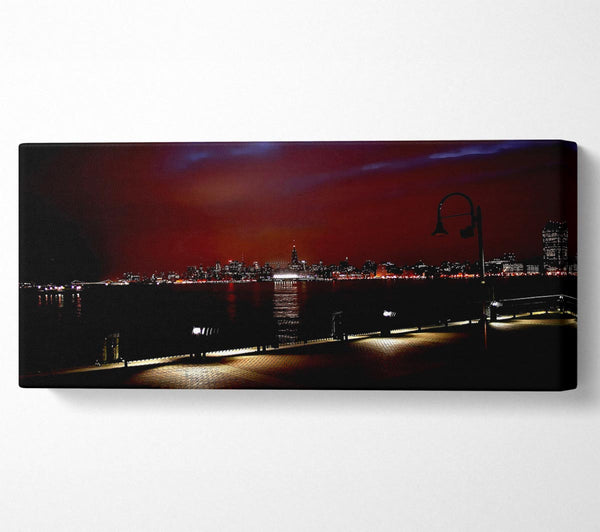 New York Skyline At Night