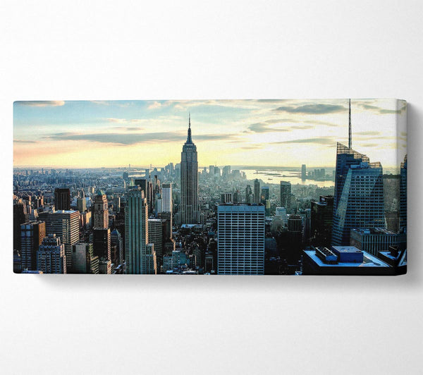 New York View Below The Sky