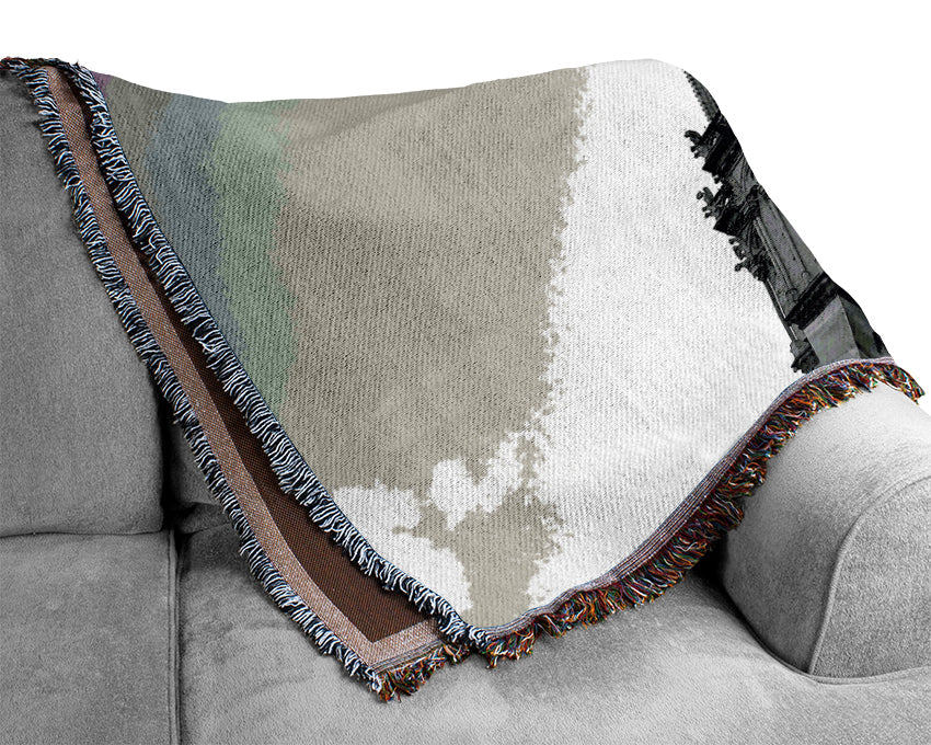 Notre Dame Woven Blanket