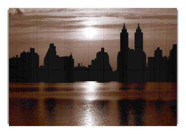 New York, Braun, Skyline 