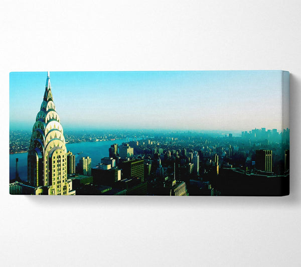 Nyc Empire State Blue