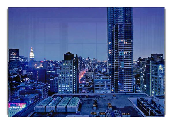 New York Empire State Building aus der Ferne 