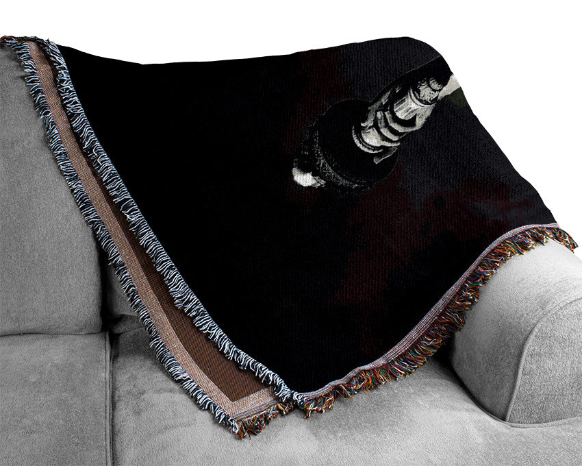 Nyc Statue Of Liberty Woven Blanket