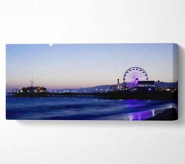 Ocean Pier Moonlight