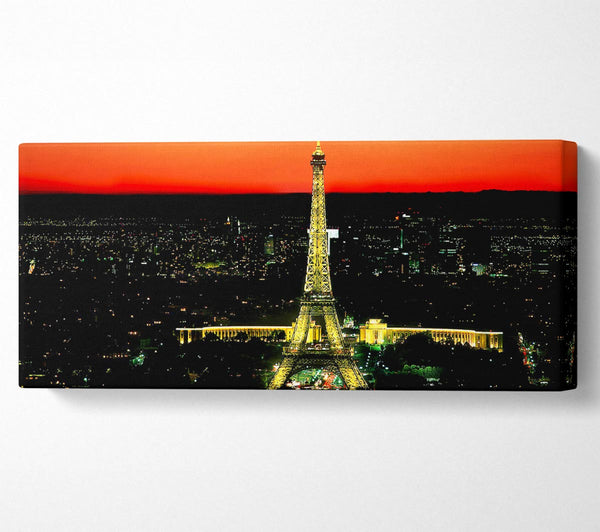 Paris Eiffel Tower Golden Nights