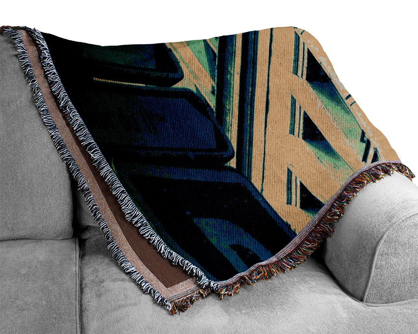Paris Street Woven Blanket