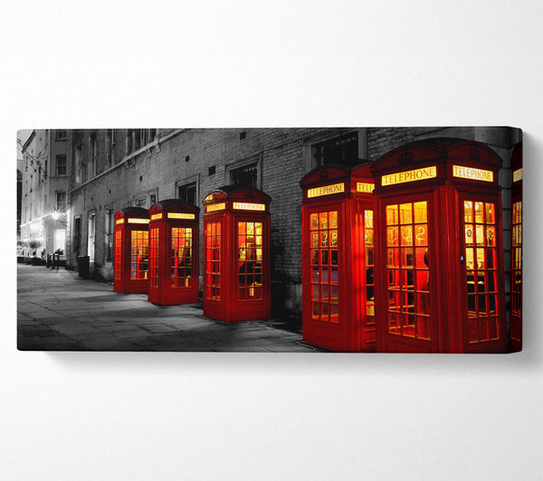 Red Telephone Boxes London England